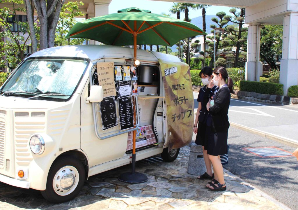 初登場キッチンカー コミューダ デ バタタ 熊本市 産婦人科 無痛分娩 小児科 慈恵病院